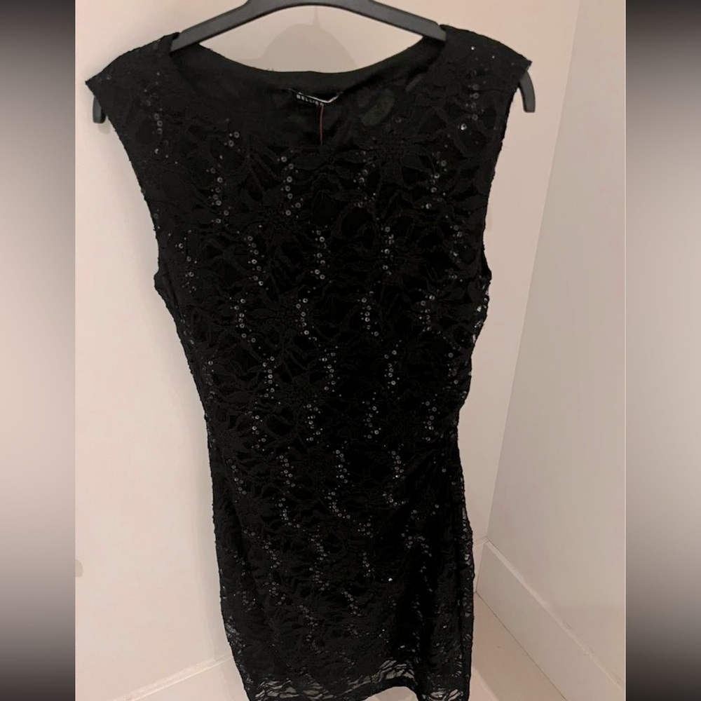 Black Bellissima Sequin Dress